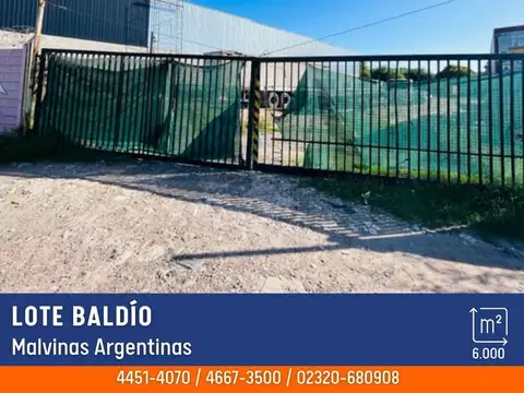 Terreno en Venta en Grand Bourg, Partido de Malvinas Argentinas