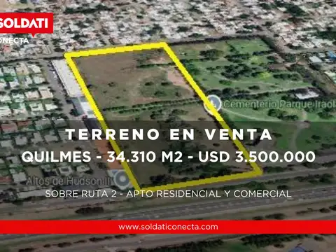 Terreno en Venta en Quilmes, Partido de Quilmes