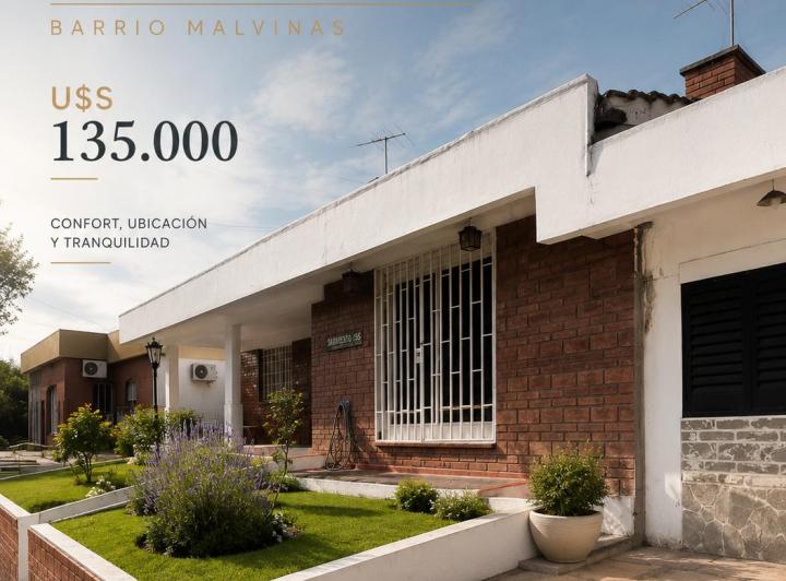 Casa · 140m² · 5 Ambientes