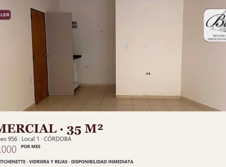 Local comercial · 35m² · 1 Ambiente