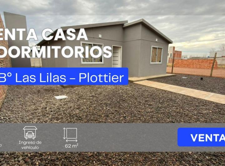 Casa · 62m² · 4 Ambientes · 1 Cochera