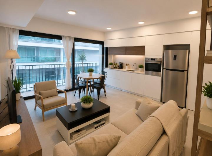Departamento · 51m² · 2 Ambientes · 1 Cochera