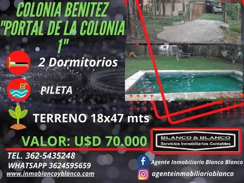 Casa en Venta en Colonia Benitez, 1 de Mayo