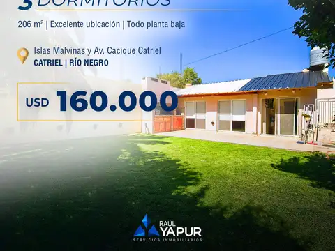 Casa en Venta en Catriel, General Roca