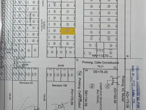 Terreno en Venta en Rafaela, Castellanos