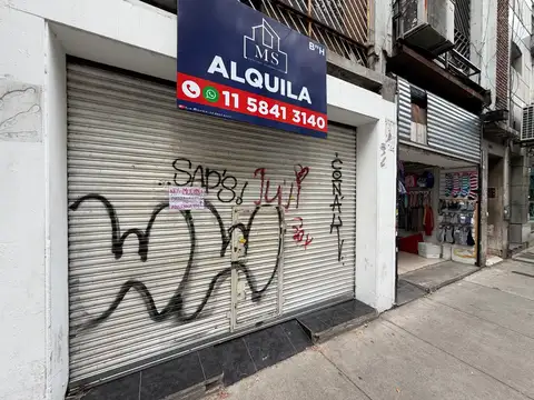 Local en Alquiler en Once, CABA