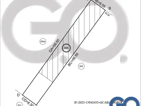 Terreno en Venta en Palermo Nuevo, Palermo