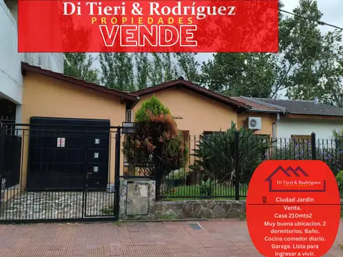 Casa en Venta en Ciudad Jardin del Palomar, Partido de Tres de Febrero