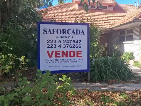 Casa en Venta en Chauvin, Mar del Plata