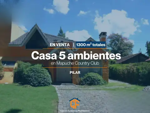 Casa en Venta en Mapuche Country Club, Countries y Barrios Cerrados en Pilar