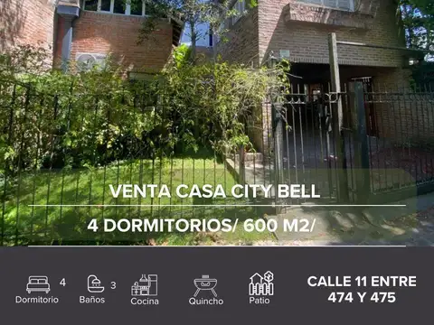 Casa en Venta en City Bell, Partido de La Plata