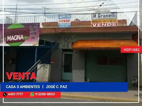 Casa en Venta en Jose Clemente Paz, Partido de José C. Paz