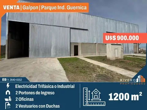 Galpón en Venta en Guernica, Partido de Presidente Perón