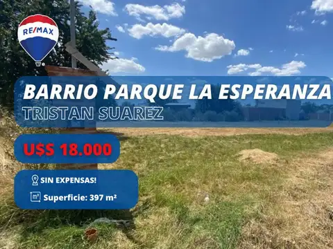 Terreno en Venta en Tristán Suárez, Partido de Ezeiza