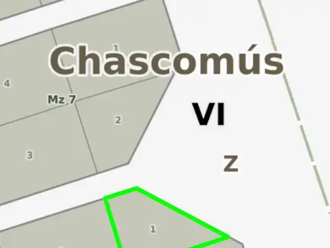 Terreno en Venta en Chascomus, Partido de Chascomús