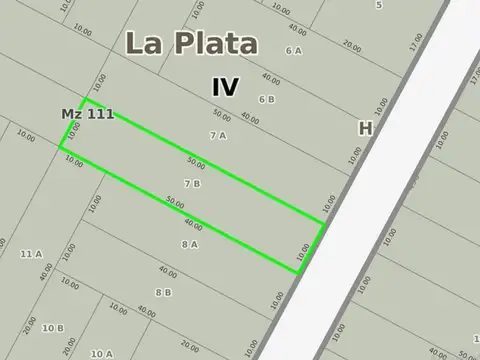 Terreno en Venta en Manuel B Gonnet, Partido de La Plata