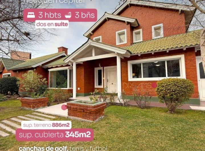 Casa · 344m² · 3 Dormitorios · 2 Cocheras