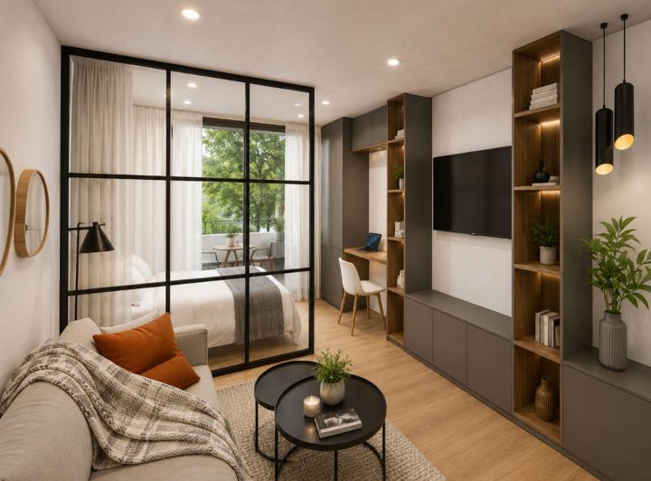 Departamento · 31m² · 1 Ambiente