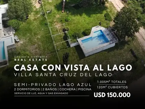 Casa en Venta en Villa Santa Cruz del Lago, Punilla