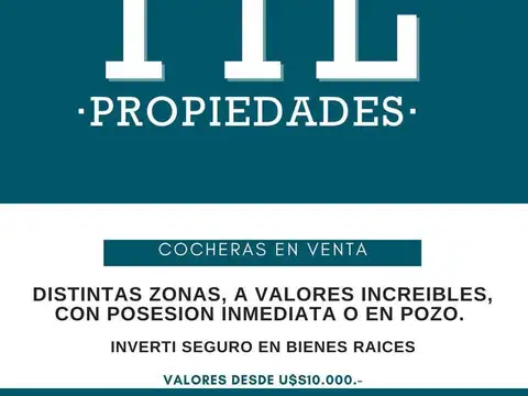 Cochera en Venta en Abasto, Rosario