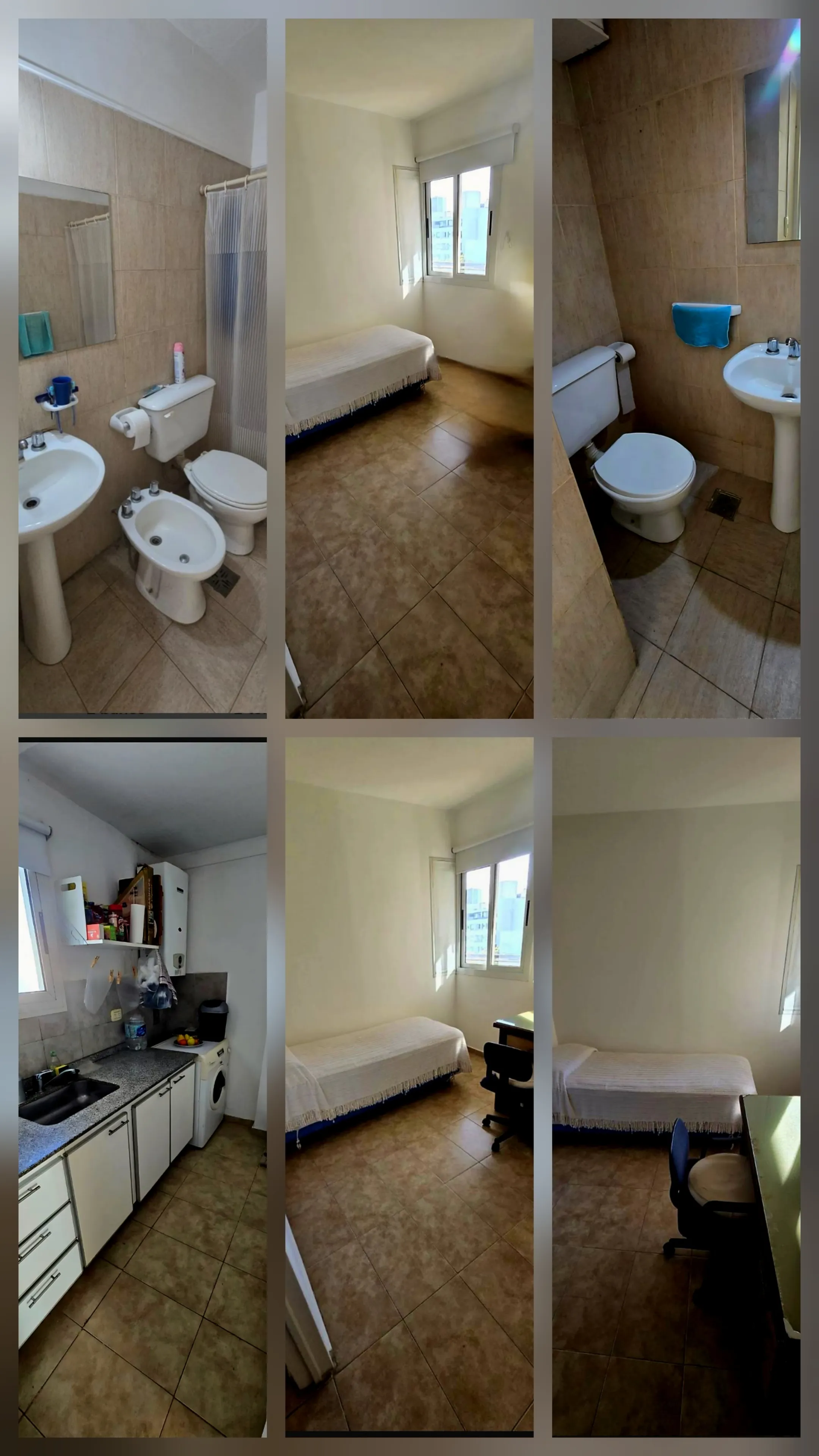 Cofico Depto 2 dorm 2 baños balcon frente