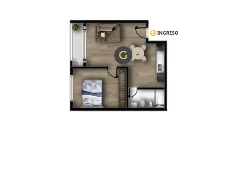 Departamento en Venta en Centro, Rosario