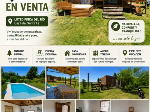 Casa en Venta en Cayasta, Garay