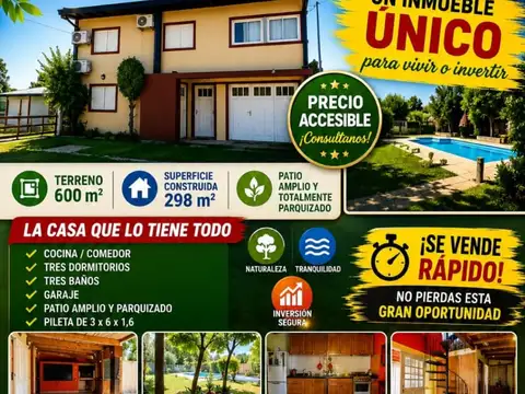 Casa en Venta en Cayasta, Garay
