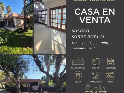 Casa en Venta en Soldini, Rosario