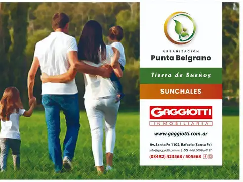 Terreno en Venta en Sunchales, Castellanos