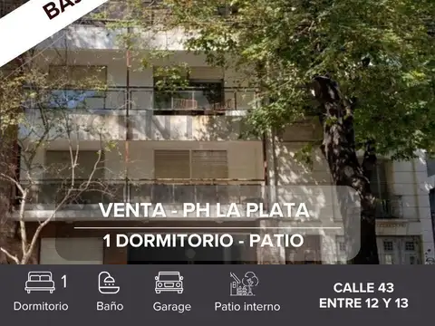 Departamento en Venta en La Plata, Partido de La Plata