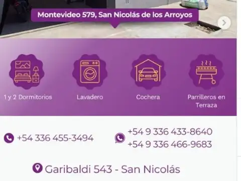 Departamento en Venta en San Nicolás de los Arroyos, Partido de San Nicolás