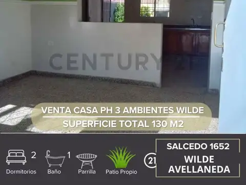 Departamento en Venta en Wilde, Partido de Avellaneda