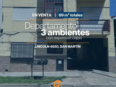 Departamento en Venta en Villa Lynch, Partido de General San Martín