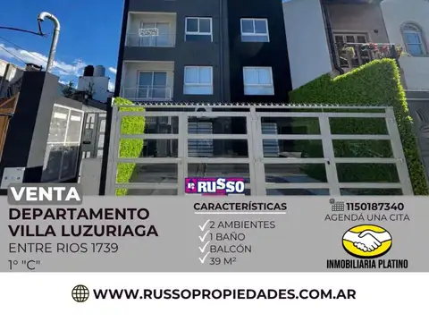 Departamento en Venta en Villa Luzuriaga, Partido de La Matanza