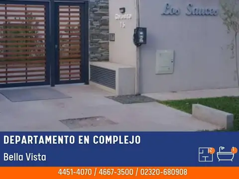 Departamento en Venta en Bella Vista, Partido de San Miguel
