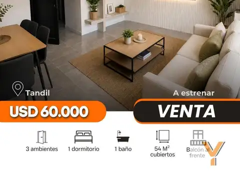 Departamento en Venta en Tandil, Partido de Tandil