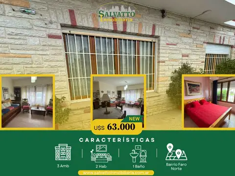 Departamento en Venta en Faro, Mar del Plata