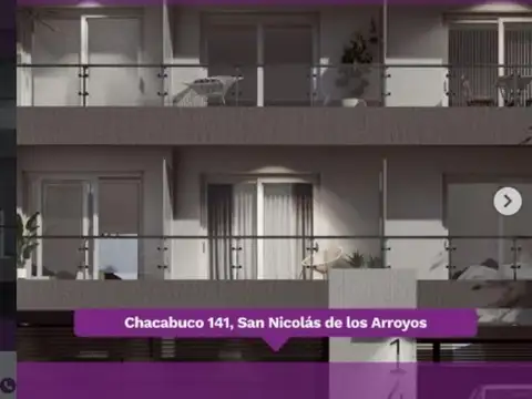 Departamento en Venta en San Nicolas de los Arroyos, Partido de San Nicolás