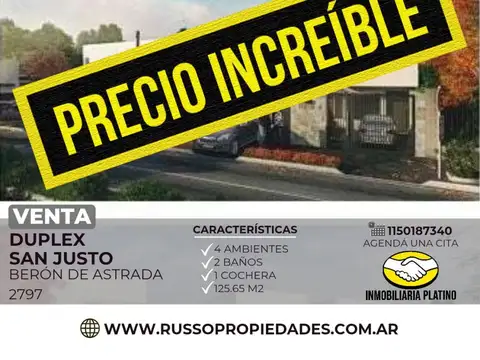 Departamento en Venta en Ramos Mejia, Partido de La Matanza