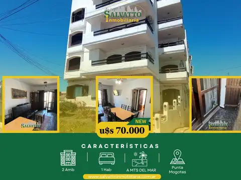 Departamento en Venta en Punta Mogotes, Mar del Plata
