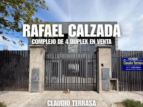 Departamento en Venta en Rafael Calzada, Partido de Almirante Brown