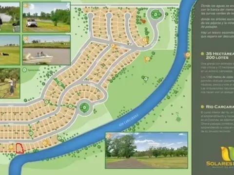 Terreno en Venta en Oliveros, Iriondo