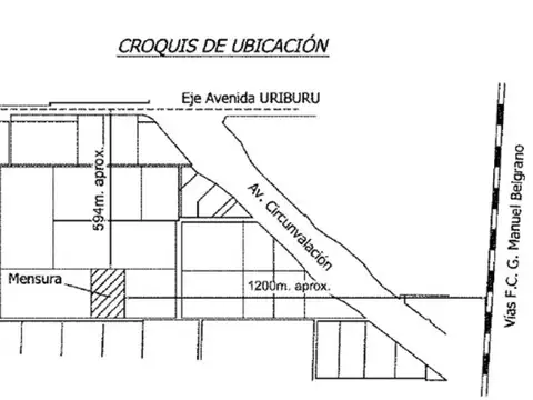 Terreno en Venta en Mercedes De San Martin, Rosario