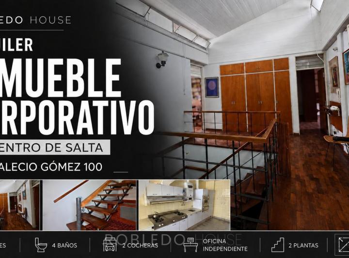 Oficina comercial · 360m² · 8 Ambientes · 2 Cocheras