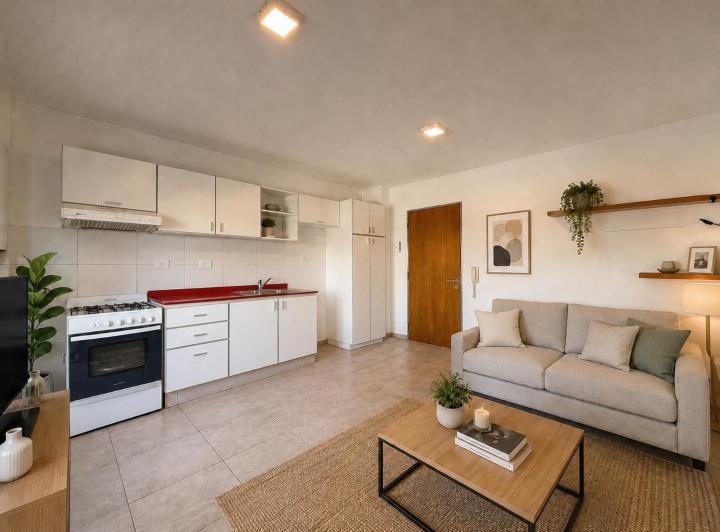Departamento · 33m² · 2 Ambientes · 1 Cochera