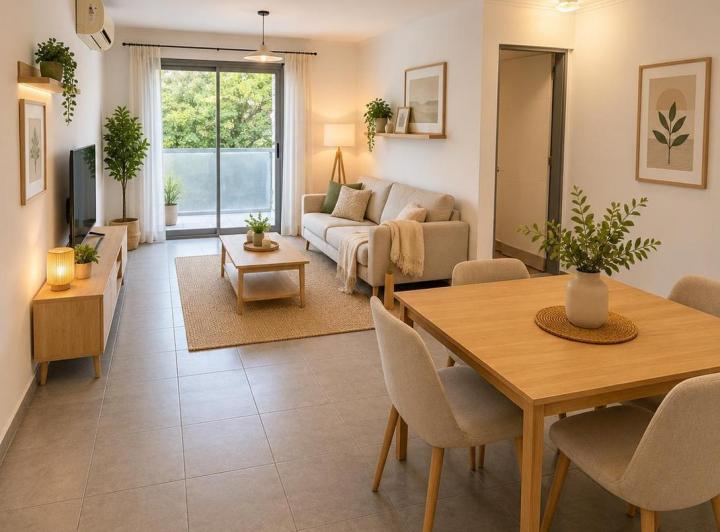 Departamento · 45m² · 2 Ambientes · 1 Cochera