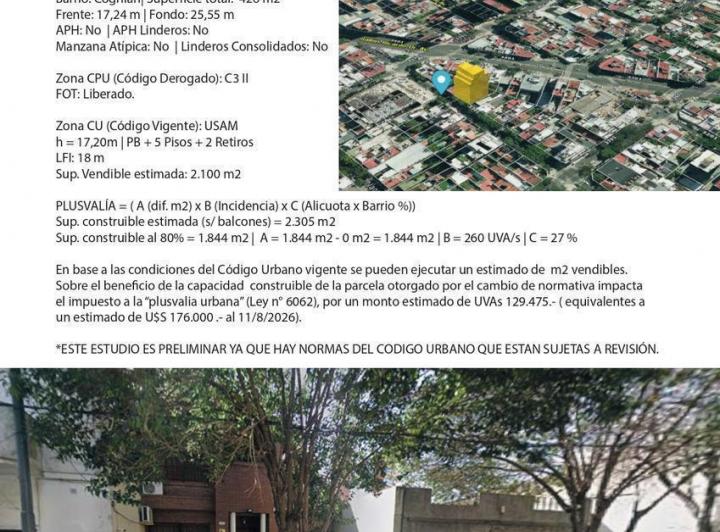 Terreno · 426m²