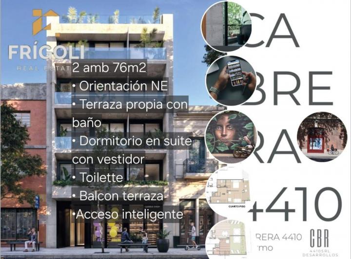 Departamento · 78m² · 2 Ambientes