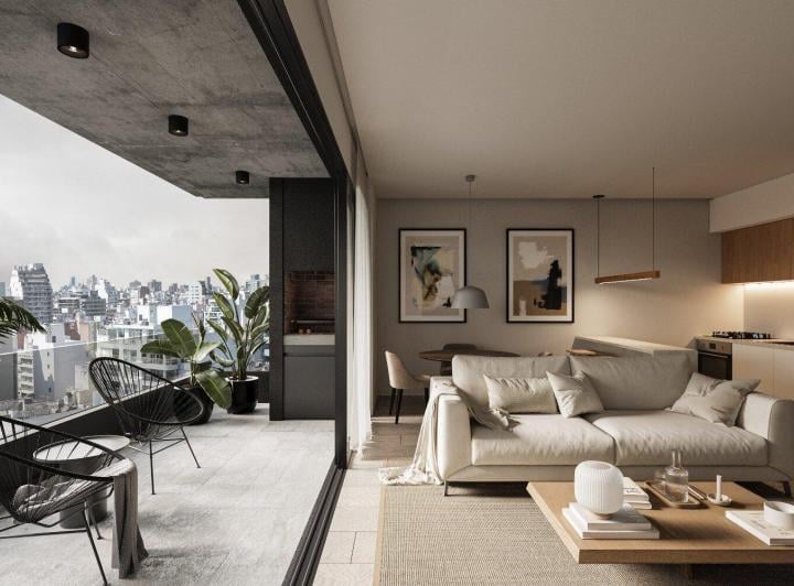 Departamento · 34m² · 1 Ambiente